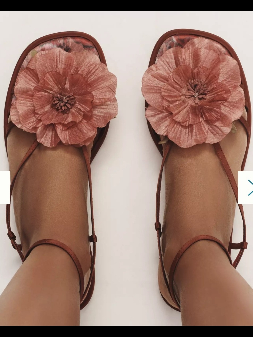 Circus NY by Sam Edelman Olana Flower Strappy Flat Sandals